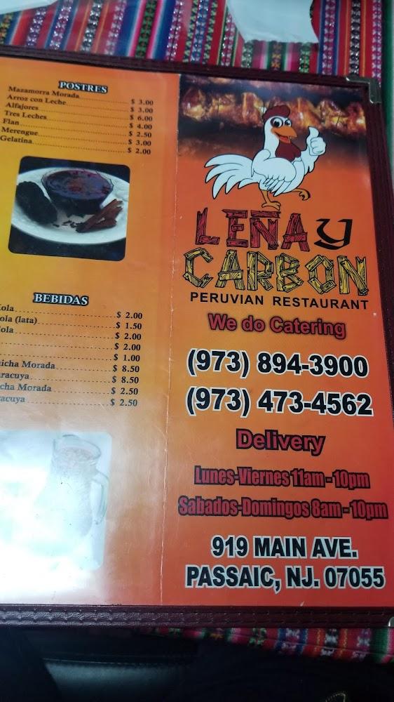 Leña y Carbón Main Ave Passaic Yuca a La Huancaina